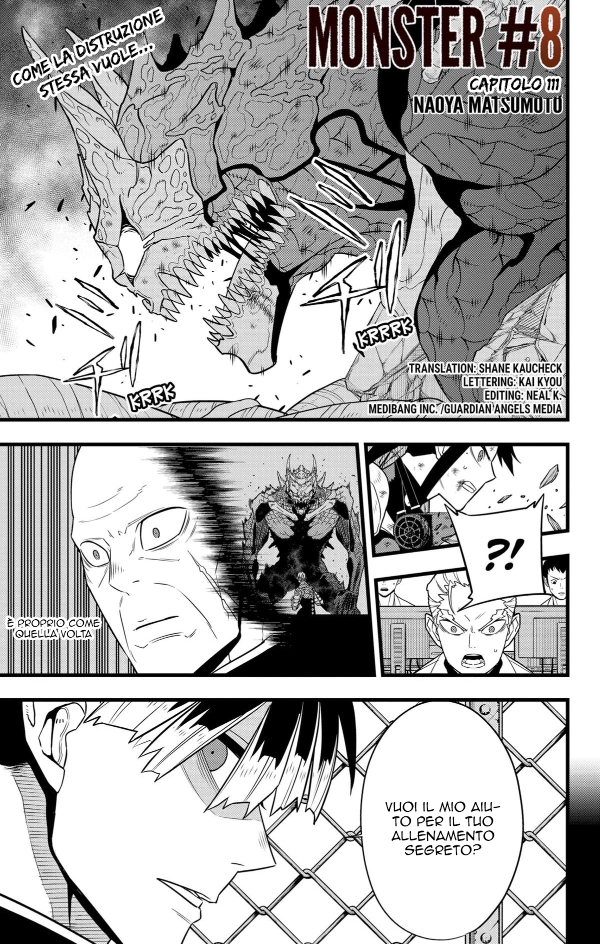 Read Kaiju No 8 (IT) Manga Online