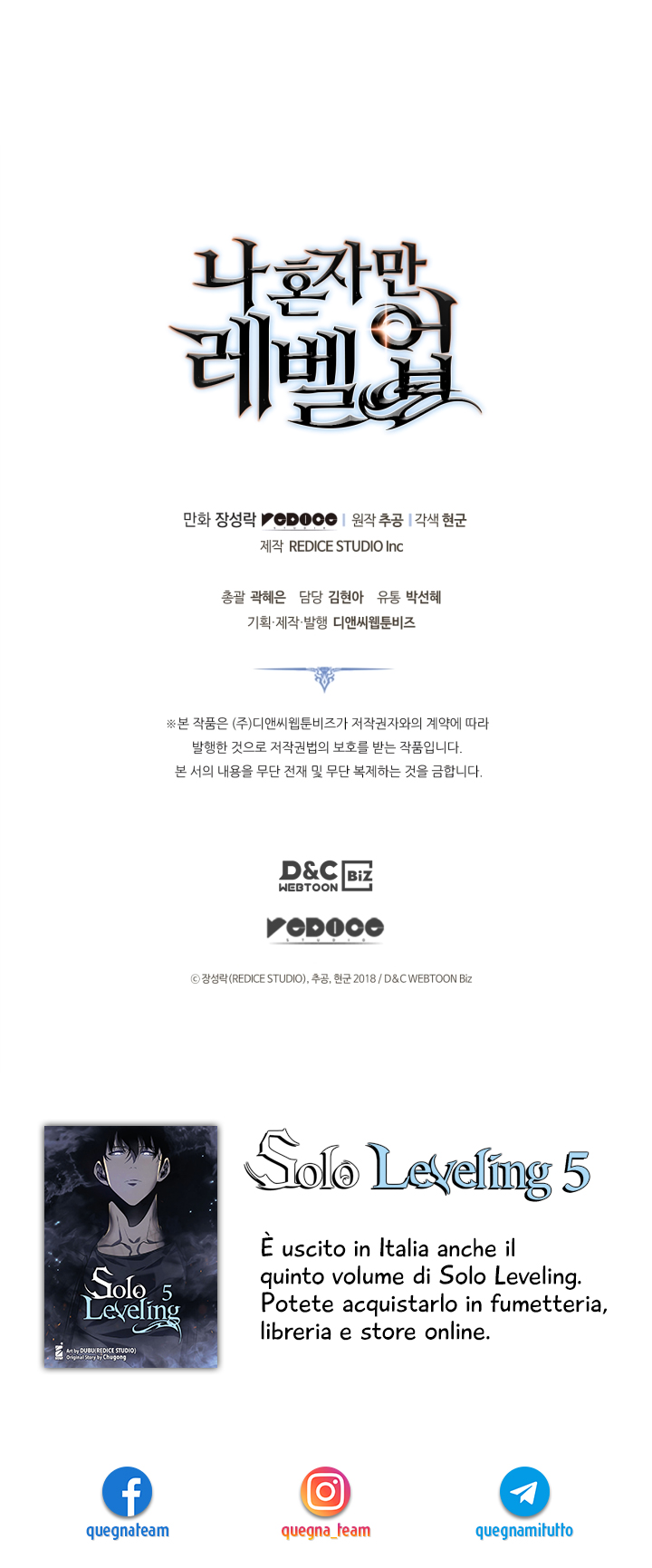 Read Solo Leveling (IT) Manga Online