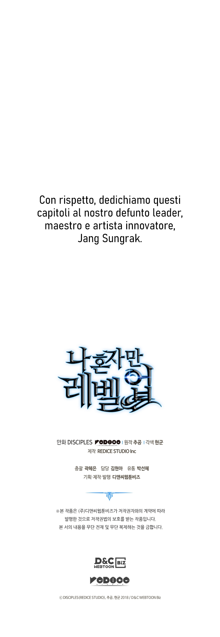 Read Solo Leveling (IT) Manga Online