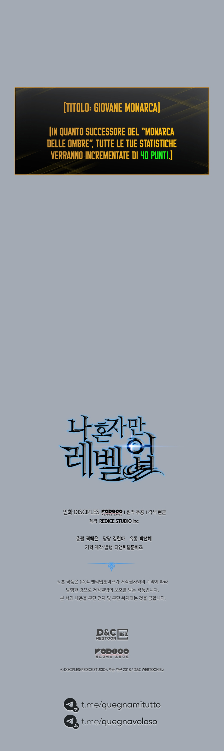 Read Solo Leveling (IT) Manga Online