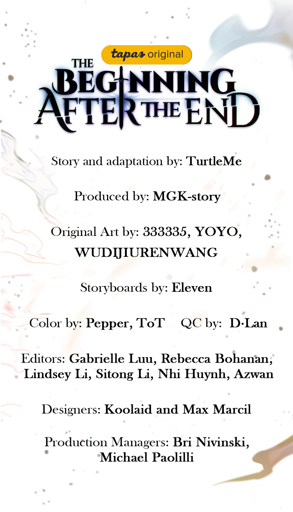 Read The Beginning After the End (IT) Manga Online