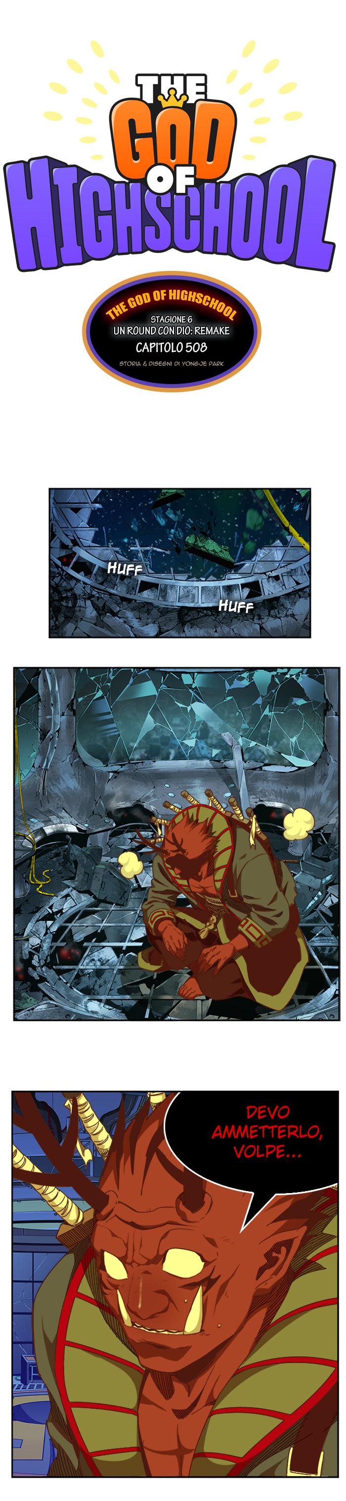 Read The God of High School (IT) Manga Online